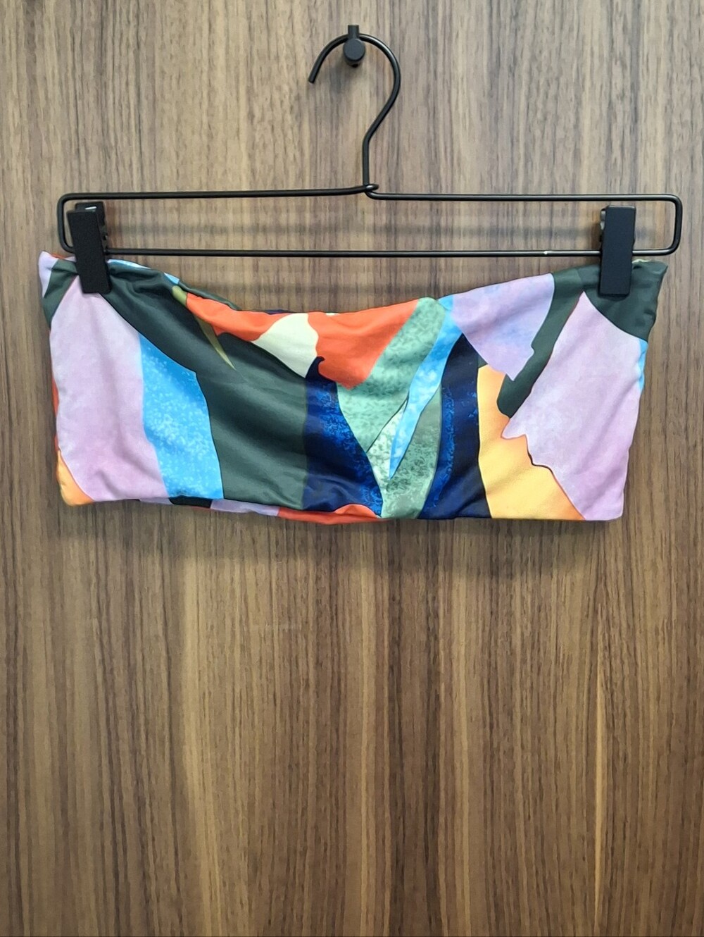 Bandeau Tropical Bikini Top Sz M